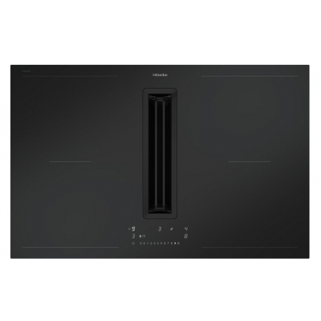 MIELE KMDA 7876-1 FL D MattFinish Επαγωγική Εστία με Ενσωματωμένο Απορροφητήρα 80cm